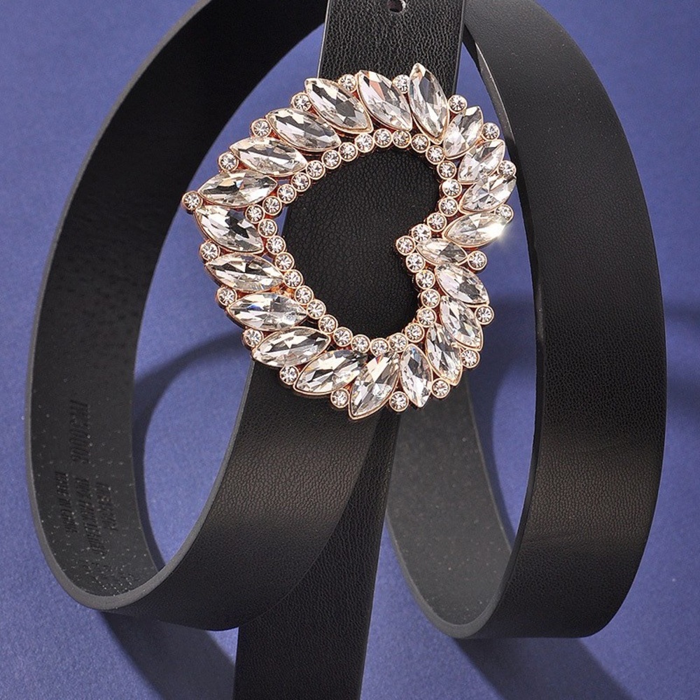 Red Rhinestone Heart Belt - Picture 15 of 15